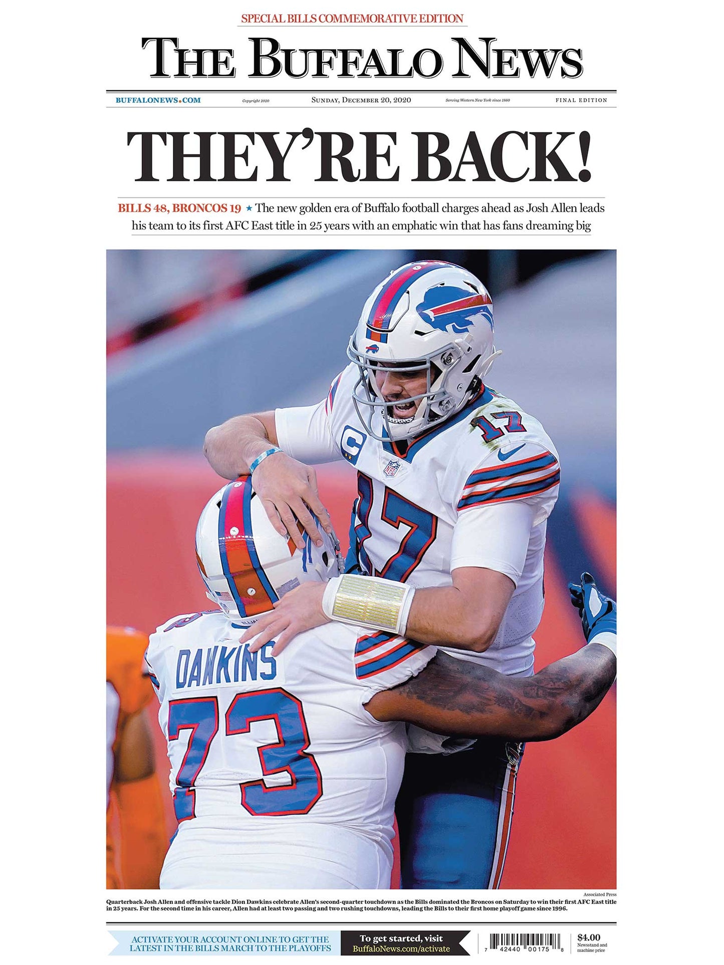 Headlines in History - They're Back