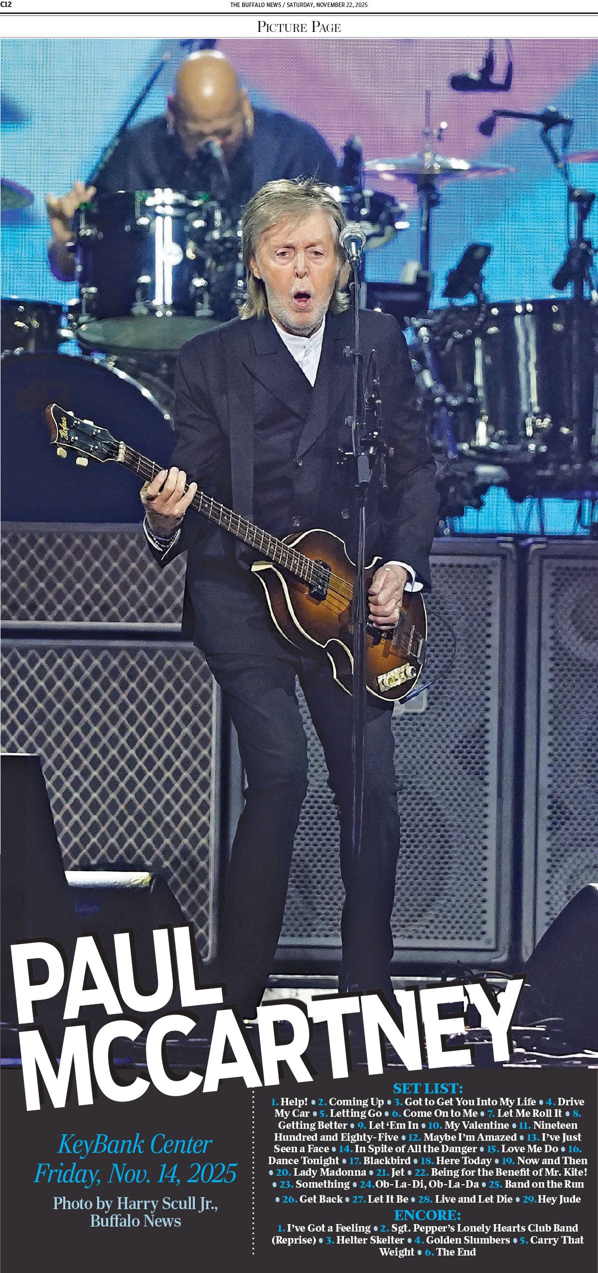 PAUL MCCARTNEY Live at KeyBank Center