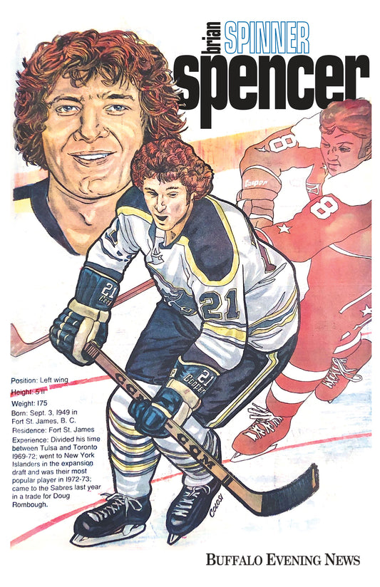 Throwback Poster Series - Brian "Spinner" Spencer