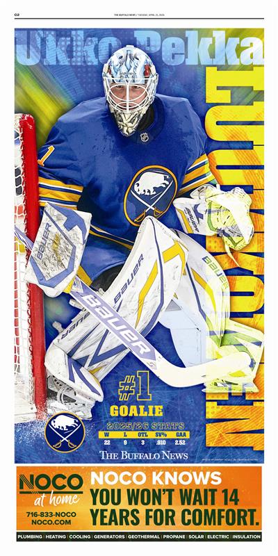 Ukko-Pekka Luukkonen 2025-2026 Season