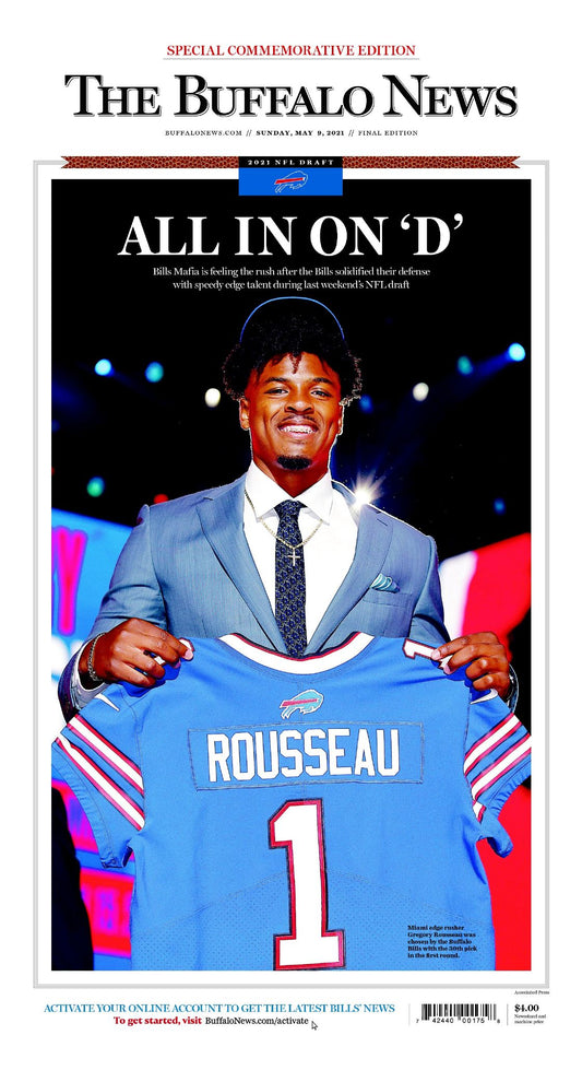 All In On 'D' Buffalo News Poster