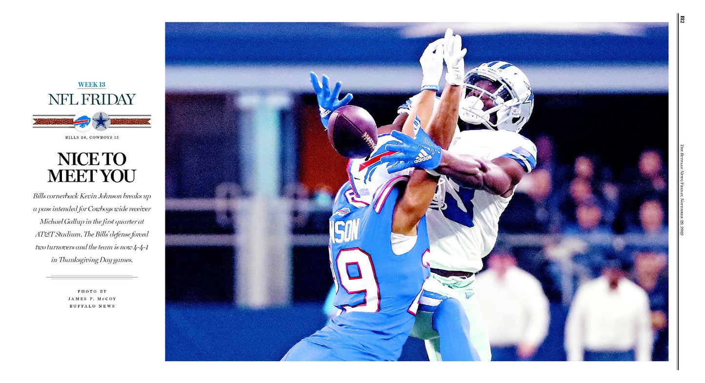 Bills- Nice To Meet You - Buffalo News Poster