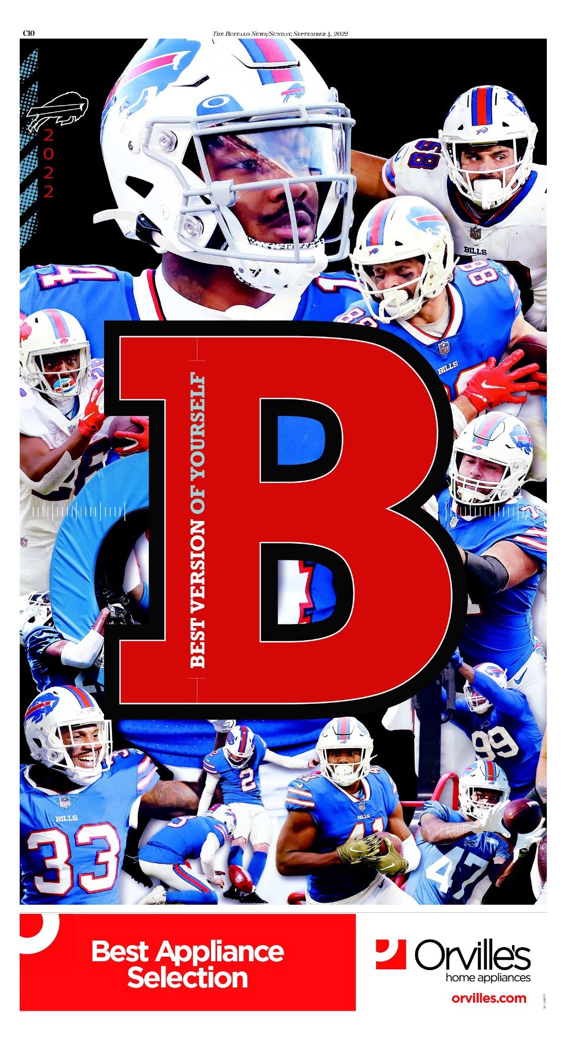 B I L L S- 5 Piece Poster Set