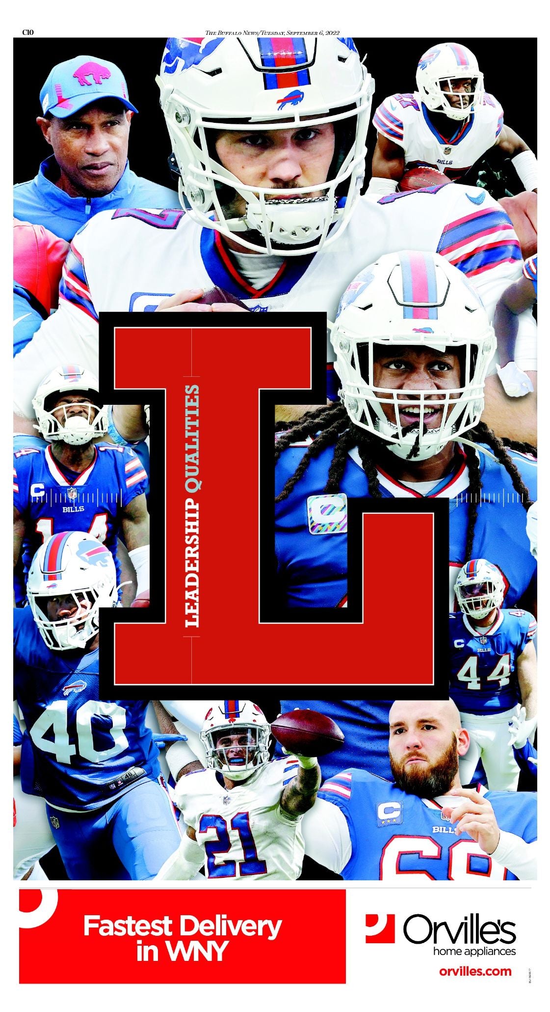 B I L L S- 5 Piece Poster Set