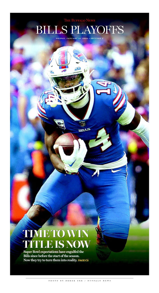 Bills Playoffs - Time To Win Title Is Now - Poster Page