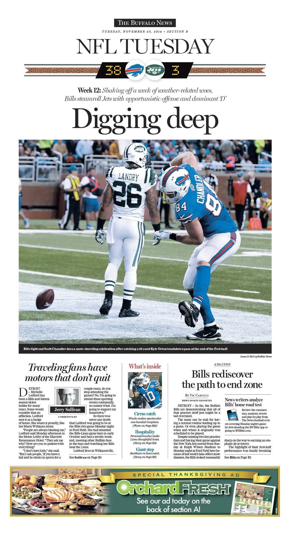 Digging Deep- Buffalo News Poster
