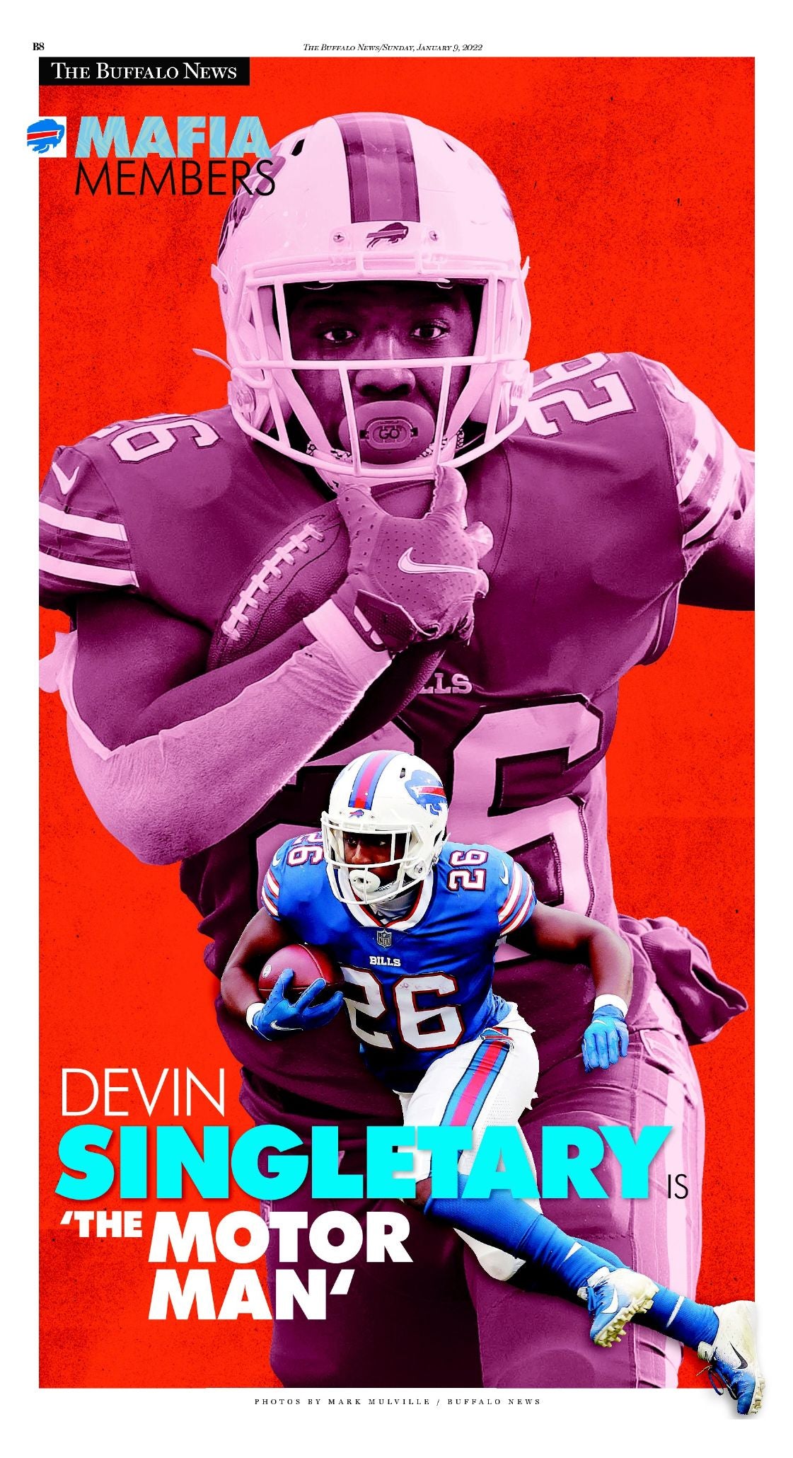 Devin Singletary, "Motor Man" - Mafia Members Poster Page