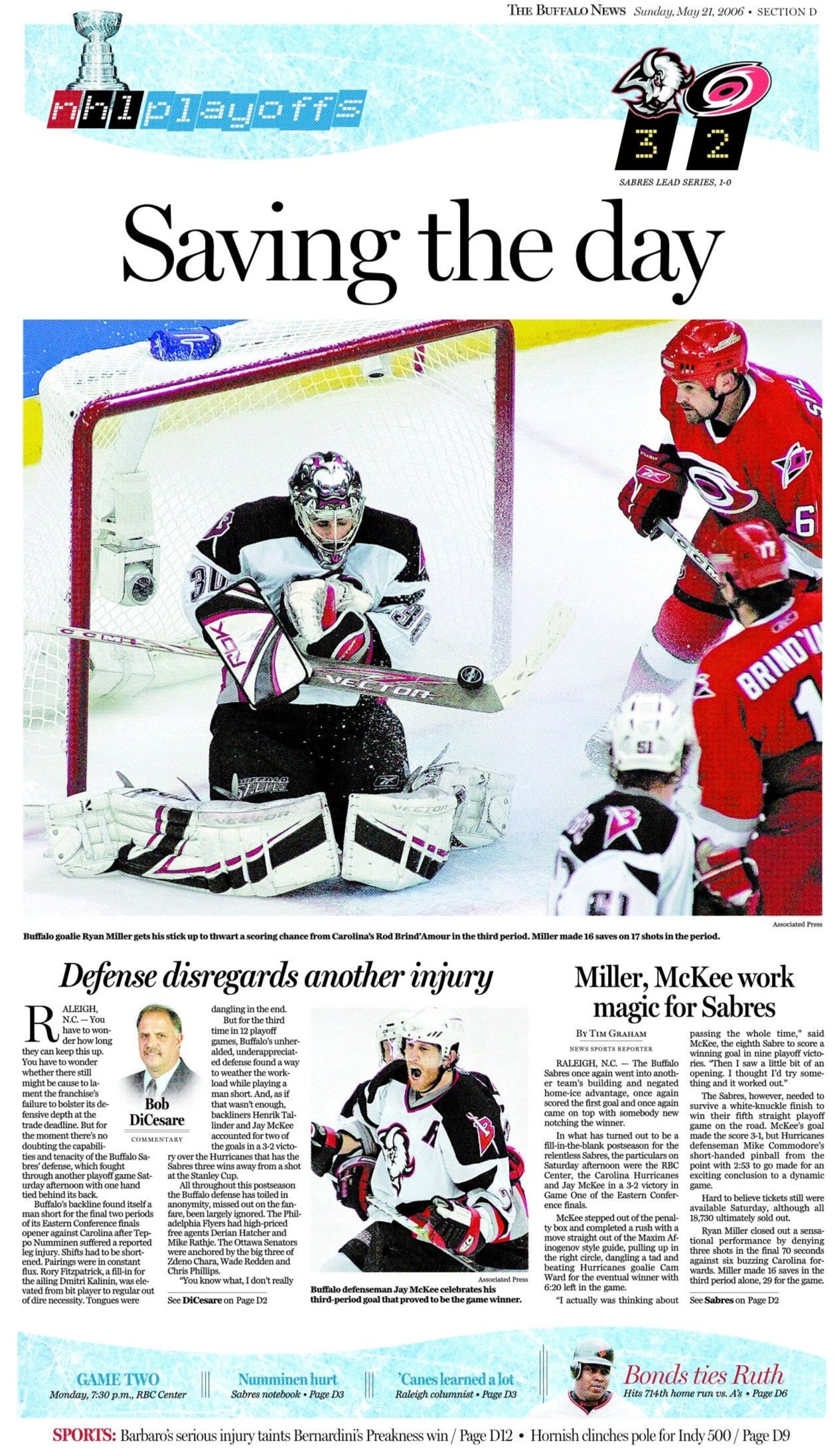 Saving The Day - Buffalo News Poster