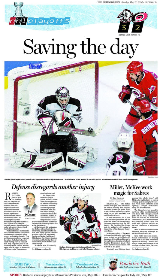 Saving The Day - Buffalo News Poster