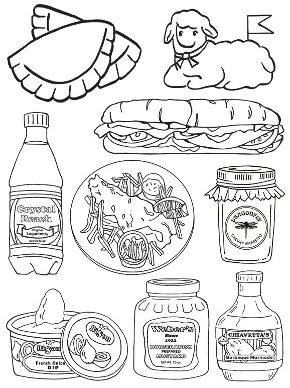 Let’s Go Buffalo Coloring Book