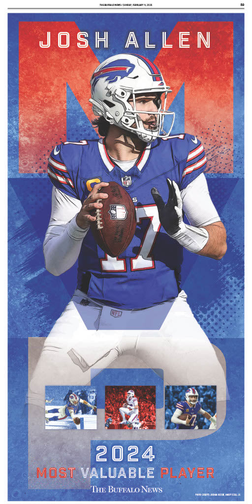 Allen MVP | The Buffalo News sports page poster