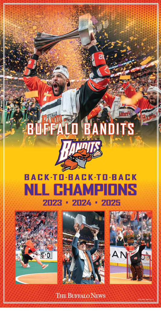 2025 Bandits Back to Back to Back Championship Poster