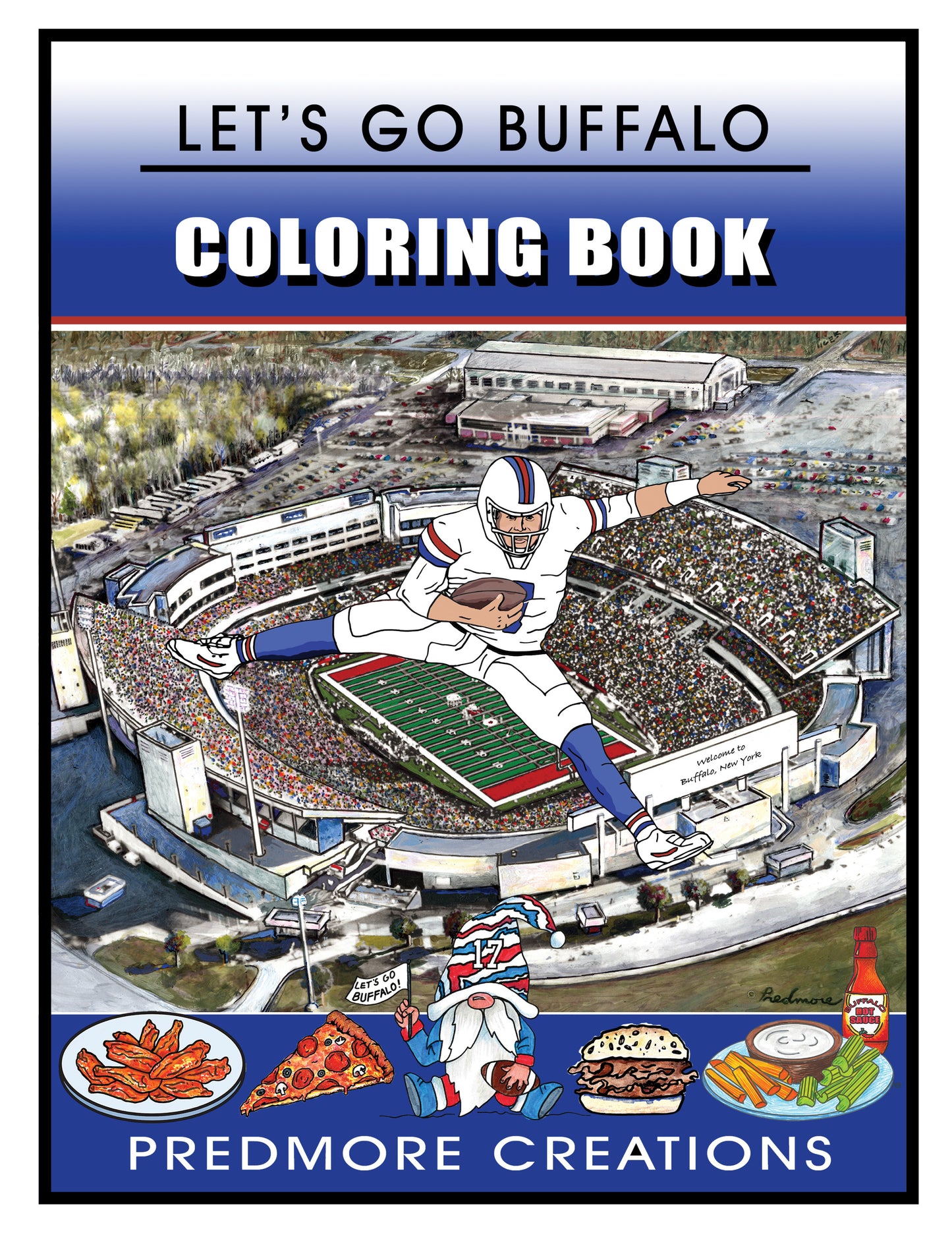 Let’s Go Buffalo Coloring Book