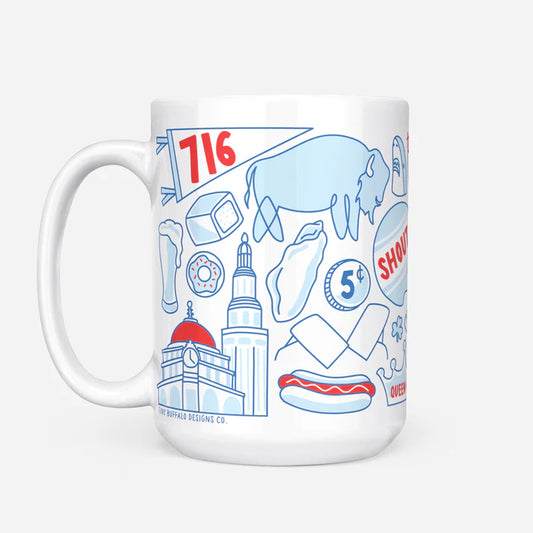 Buffalo NY Favorite Things mug | Tiny Buffalo