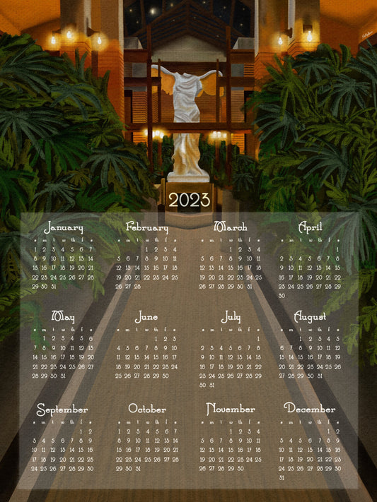 2023 Martin House Calendar – Yearly Overview