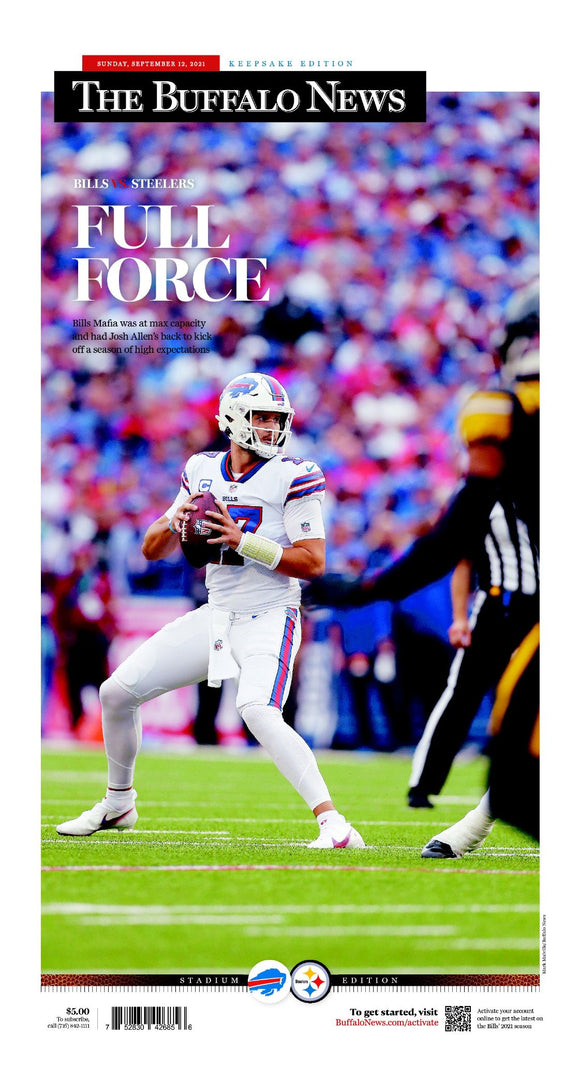 Bills Playing While Coping - Buffalo News Poster – The Buffalo News Store