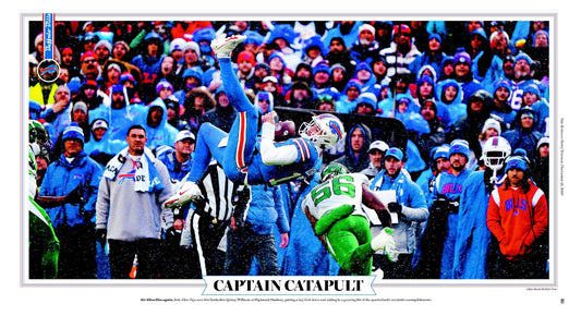 Captain Catapult - Buffalo News Poster