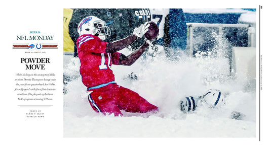 Snow Games - "Powder Move" Buffalo News Poster