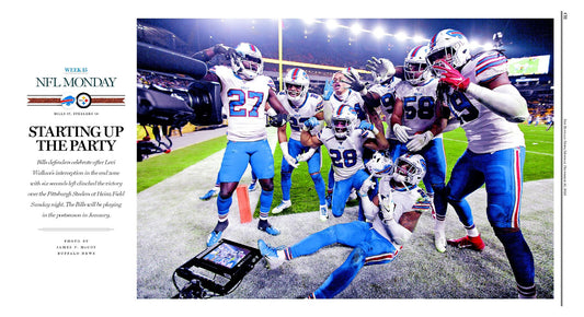 Bills - Starting Up The Party - Buffalo News Poster
