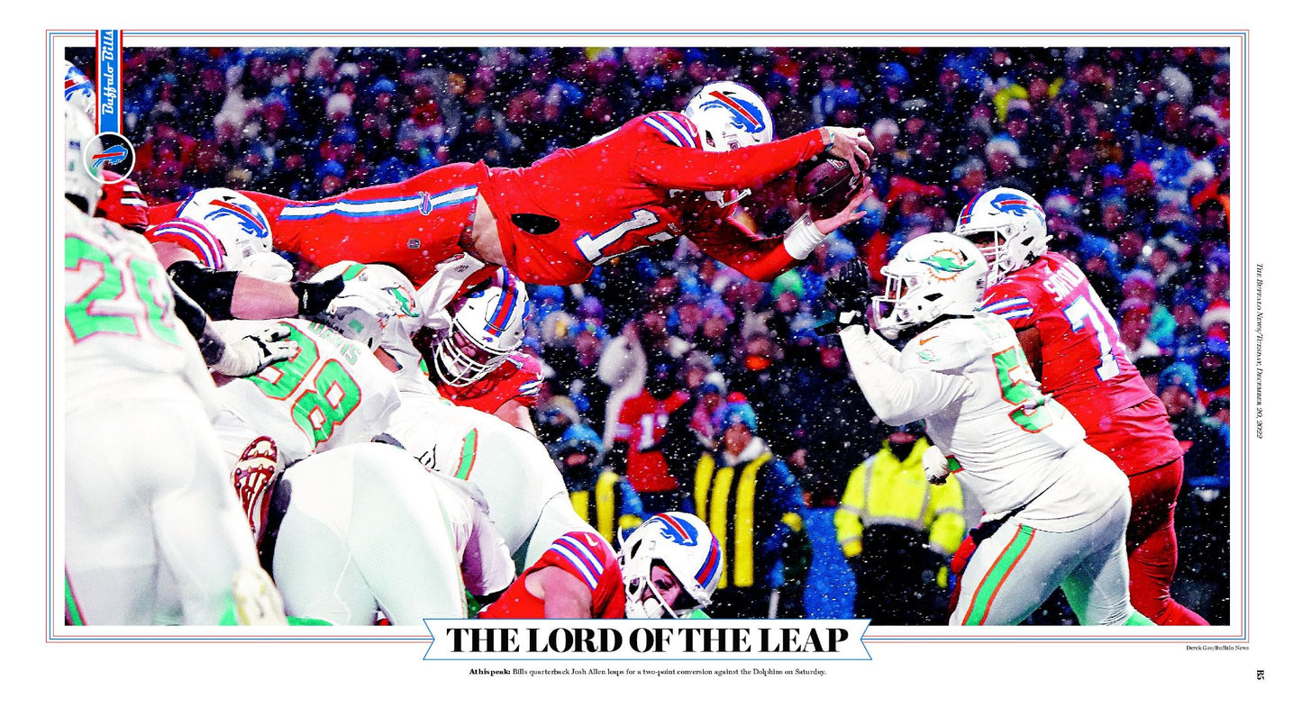 The Lord of the Leap - Buffalo News Poster