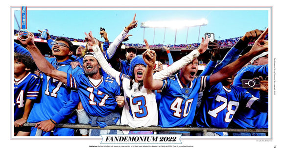 Fandemonium 2022. Buffalo News Poster