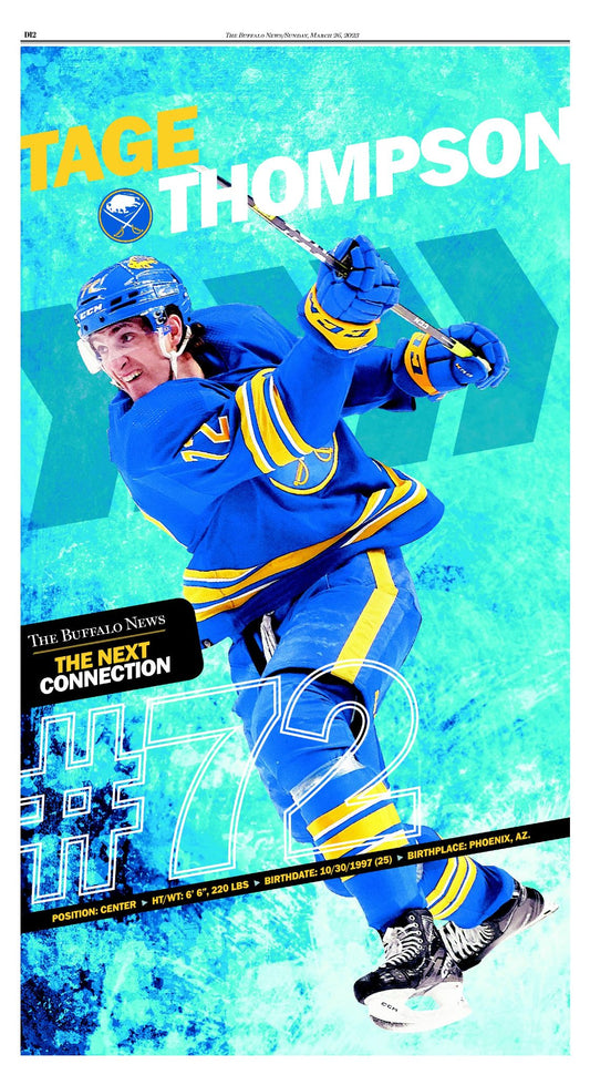 The Next Connection Poster Series - Tage Thompson