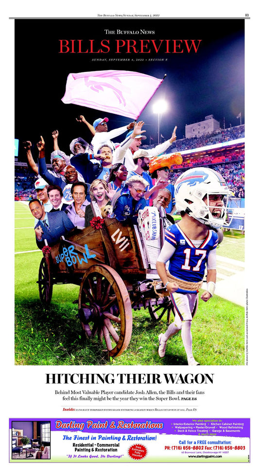 'Hitching Their Wagon' Buffalo News September 4, 2022 Playoff Preview poster