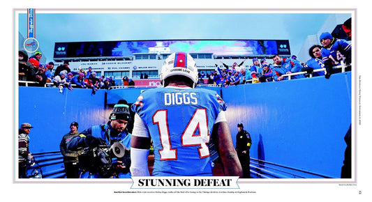 "Stunning Defeat" Buffalo News Poster